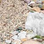 Lay out a gravel garden