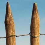 How to install a wattle fence to enclose your garden?