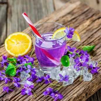 Sweet violet syrup