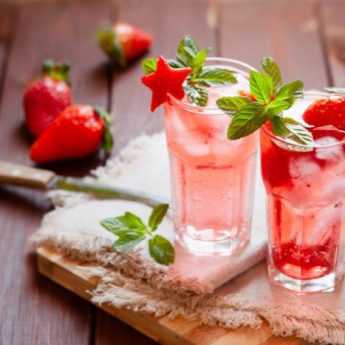 Zero waste: making strawberry leaf syrup