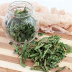 How to dry and store lemon verbena?