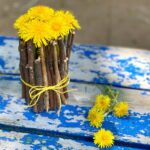 Nature workshop: make a vase with your children