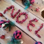 Oh oh oh! How to create a natural Christmas decoration with hips?