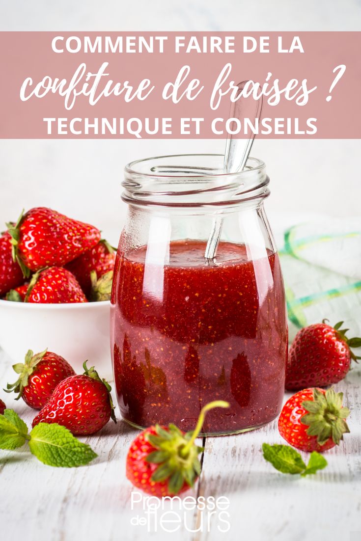 Making homemade strawberry jam