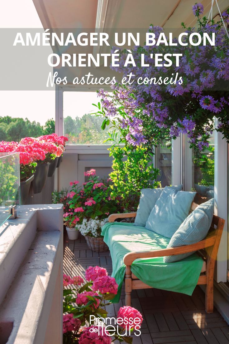 How to design an east-facing balcony