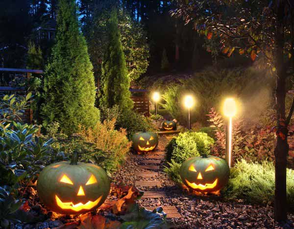 Haunted trail: transform your garden for Halloween