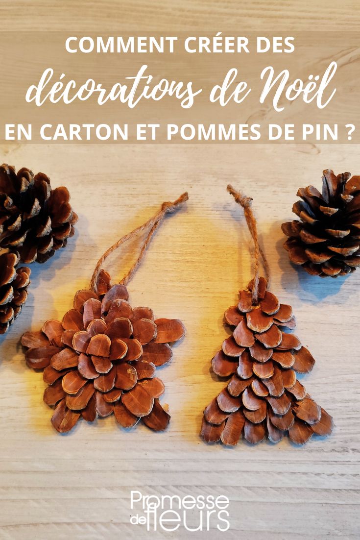 Easy Christmas Decorations with Pine Cones