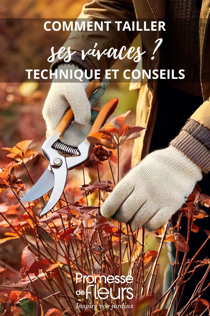 tailler les vivaces du jardin