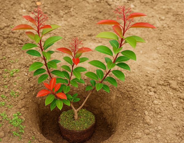 How to plant a photinia in the garden?