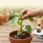 How to pinch out peppers and chillies?