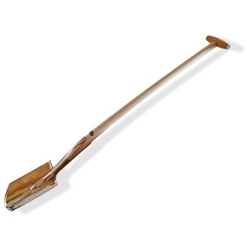 PKS Bronze Copper Spade with a Traditional Handle - Auva Model