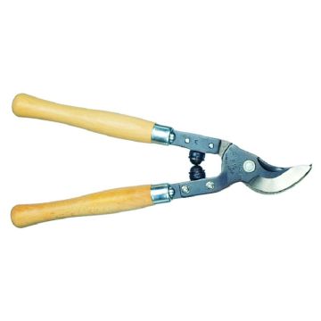 Wooden-handled Bahco P16-40W branch lopper with cross-cutting blades.