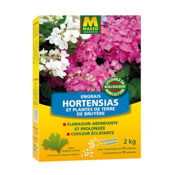 Granular Fertiliser for Hydrangeas and Ericaceous Plants - Masso Garden