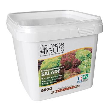 Promesse de Fleurs Fertiliser for salads and leafy vegetables 500g box