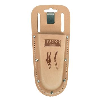 Leather holster for Bahco PROF-H pruning shears/saw