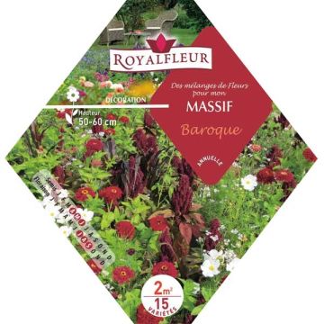 Baroque Flowerbed Mix - 3m2 Packet