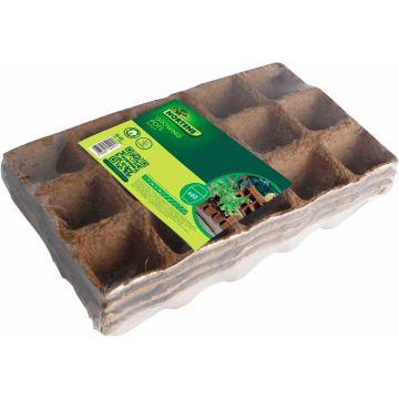 Organic Growing Pots - 60 cell biodegradable tray 5 x 5cm (2in)