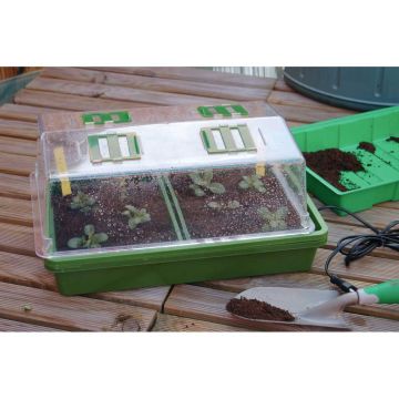 Heated mini-propagator 39 x 25 x 20 cm