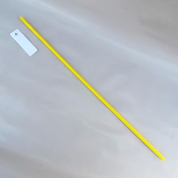 60 cm (24in) yellow cross stakes for plant labels - sold in packs of 10