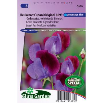 Lathyrus odoratus Cupani - Sweet Pea Seeds