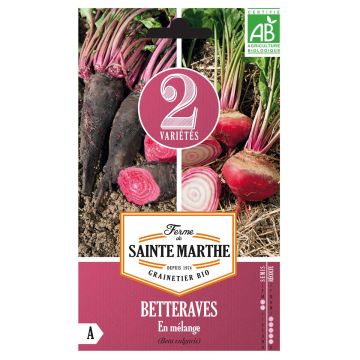 Choggia and Crapaudine Beetroot Mix - Ferme de Sainte Marthe seeds