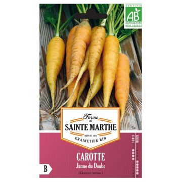 Carrot Jaune du Doubs - Ferme de Sainte Marthe untreated seeds