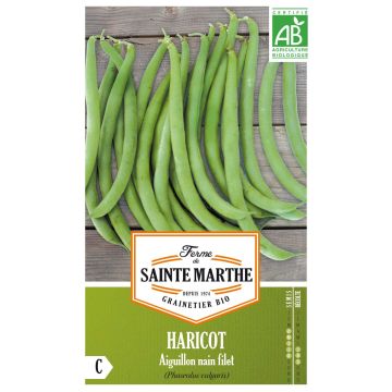 Dwarf Filet Bean Aiguillon - Ferme de Sainte Marthe Seeds