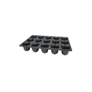Reusable sowing tray with 15 cells (volume 0.29 litres).