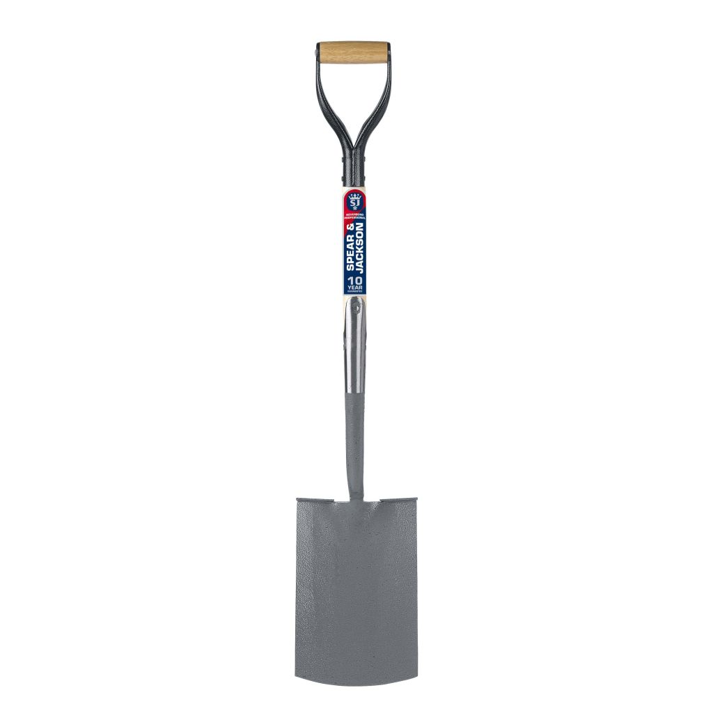 Professional forged steel spade with footrest from Spear & Jackson