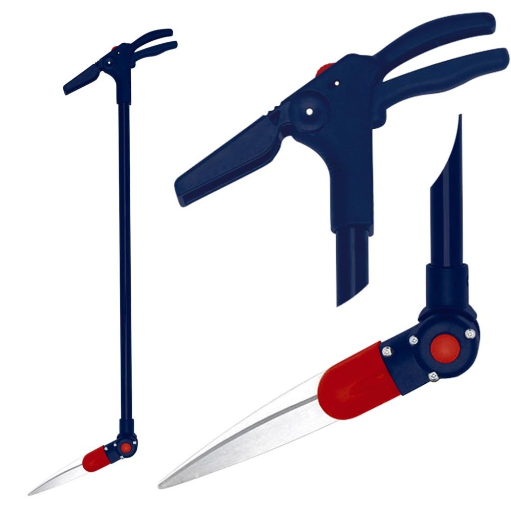 Spear and Jackson telescopic rotating head lawn shears 