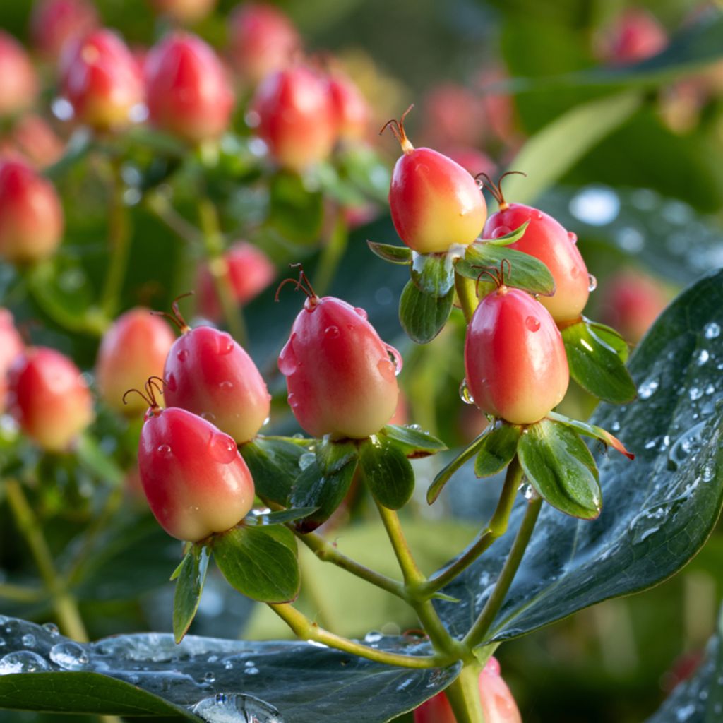 Hypericum inodorum Magical Red Flame KOLMAREF - St. John's wort