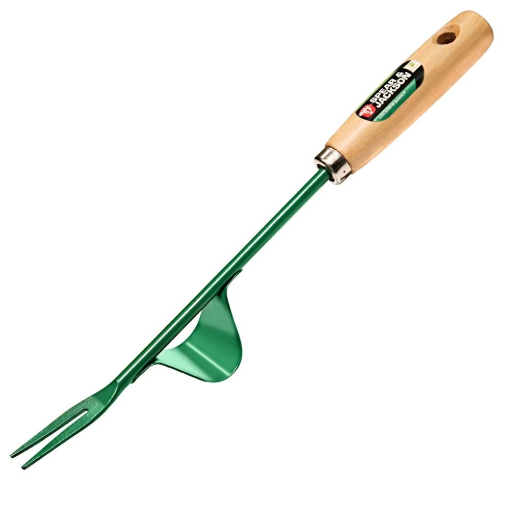 Spear and Jackson wooden handle root puller 