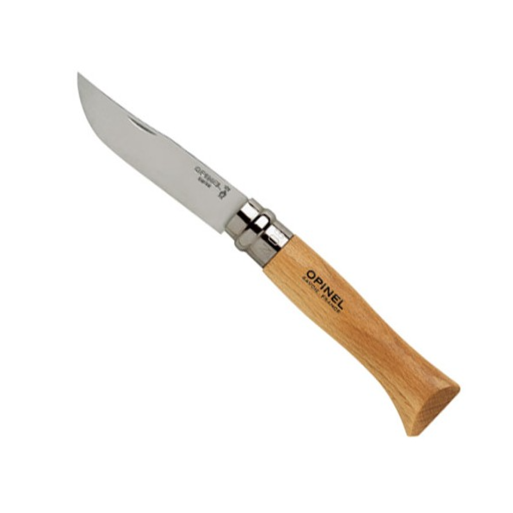 Opinel Folding Knife - Stainless Steel Blade - Pruning n°7 size
