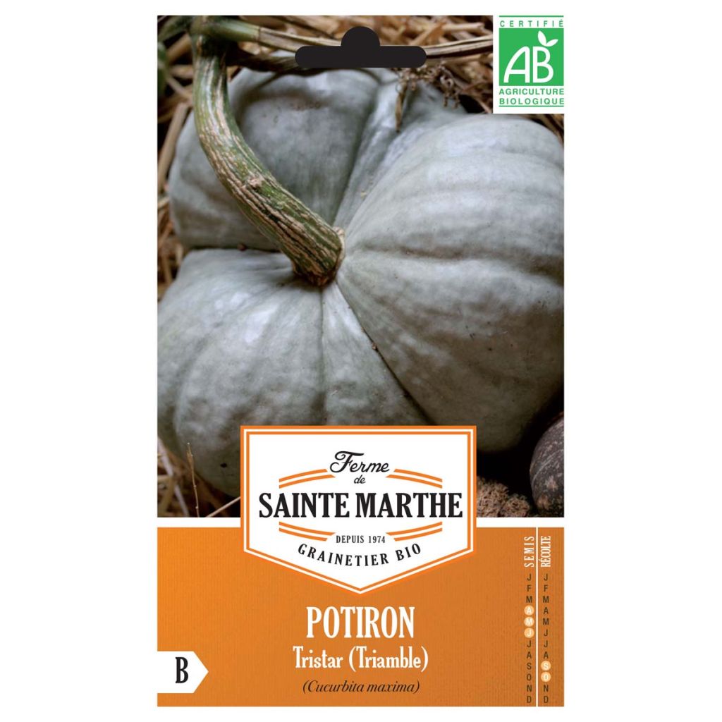 Squash Tristar - Ferme de Sainte Marthe Seeds