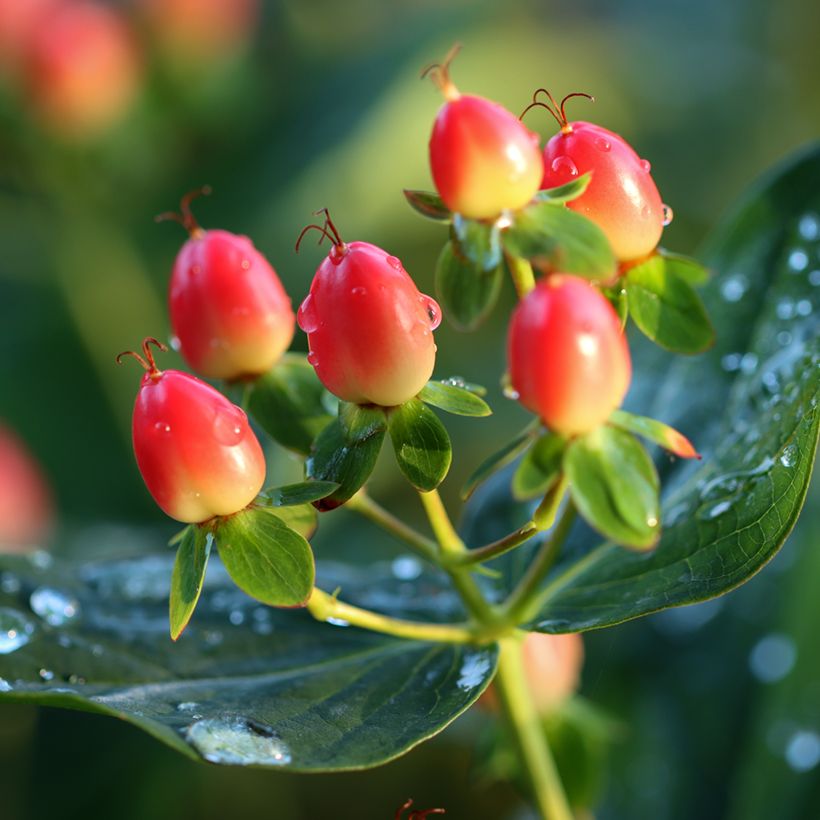 Hypericum inodorum Magical Red Flame KOLMAREF - St. John's wort (Harvest)