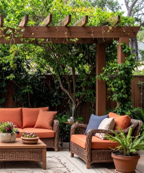 Create a cool spot in the garden