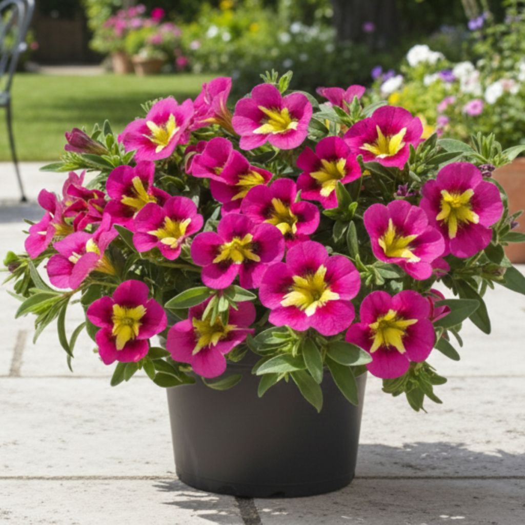 Calibrachoa Cabaret Bumble Bee Hot Pink - Mini-petunia
