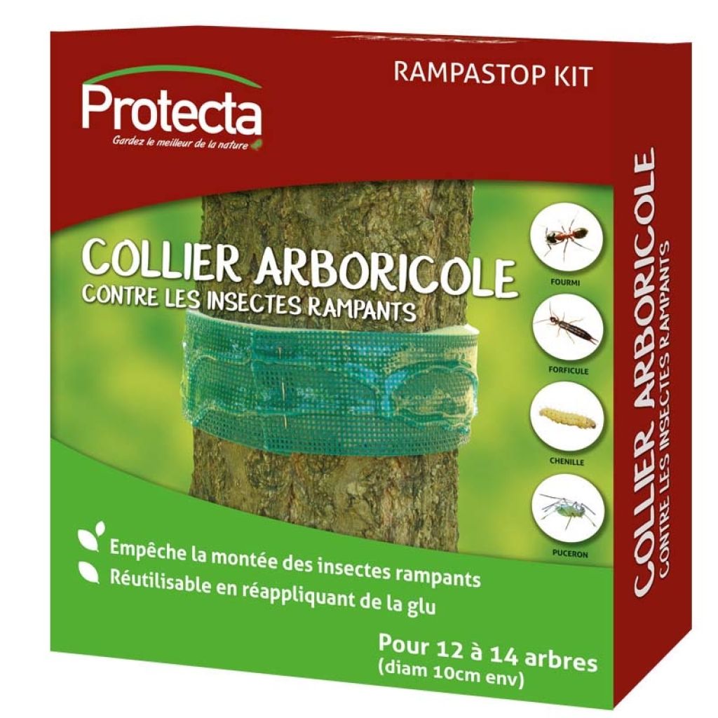 Protecta Rampastop Tree Collar - 2 collars of 2 m + 1 tube of glue