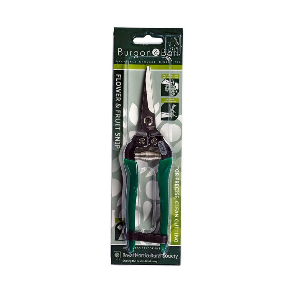 Burgon & Ball Snips for fruits and flowers  - RHS Range.