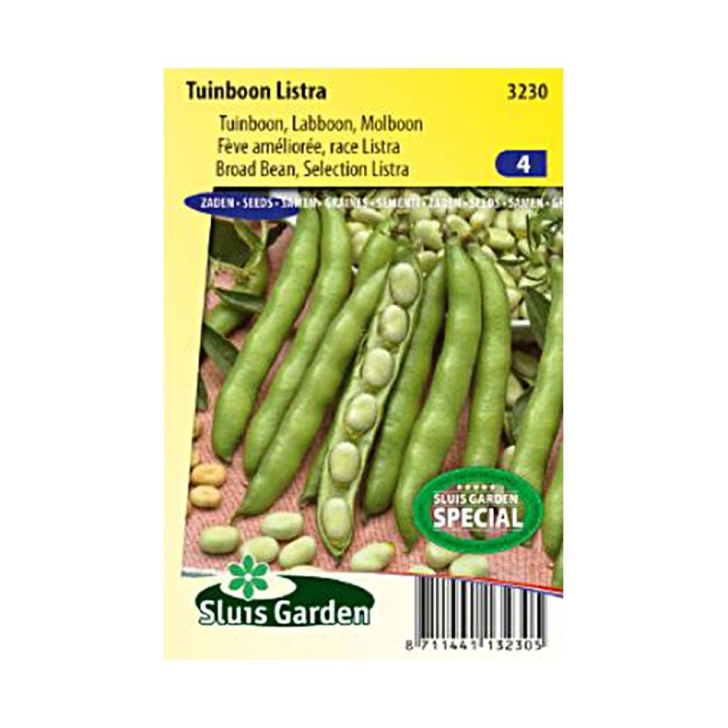 Broad Bean Driemaal Wit Listra