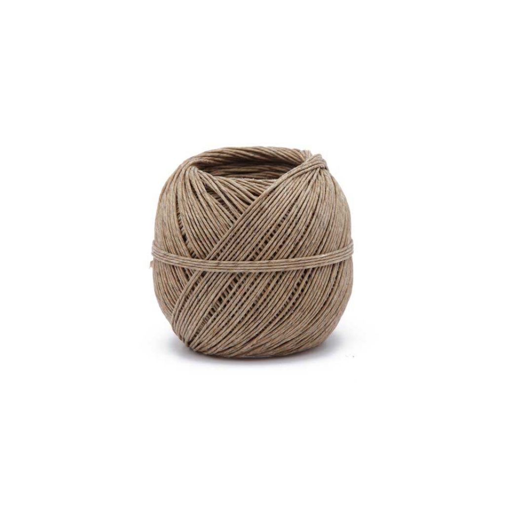 La Cordeline Food Safe Ecru Linen Cord - 100g Ball Ø1mm (0in) ±110m (361ft)