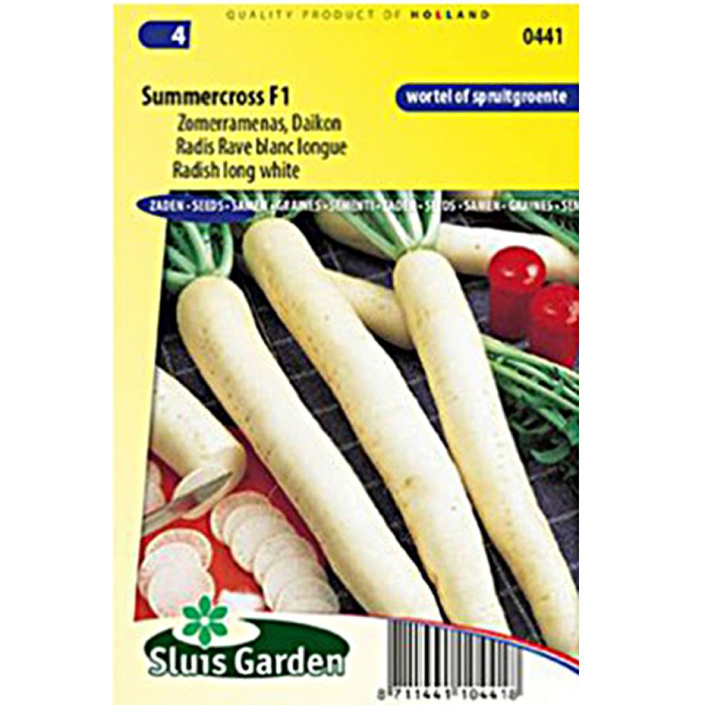Daikon Radish Summer Cross F1