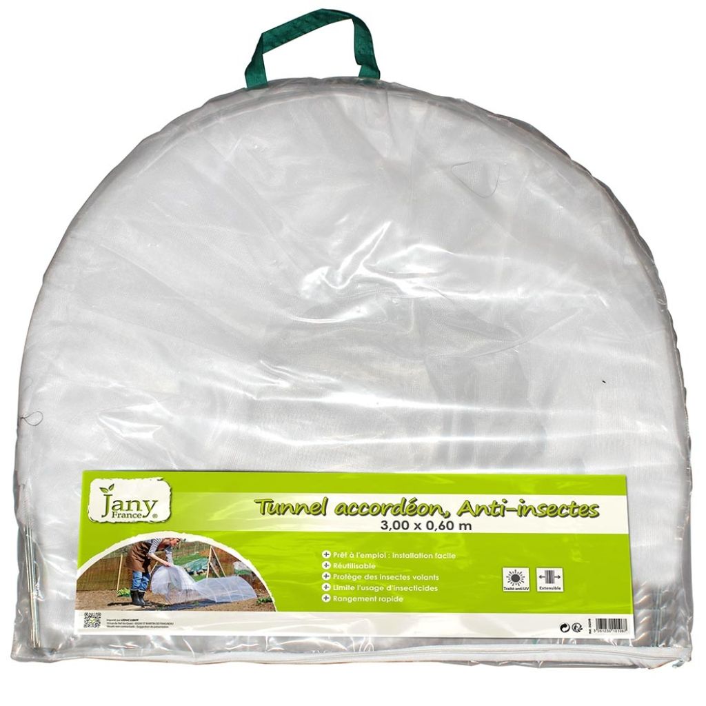 Fold-out anti-insect tunnel, 0.60 x 3 m