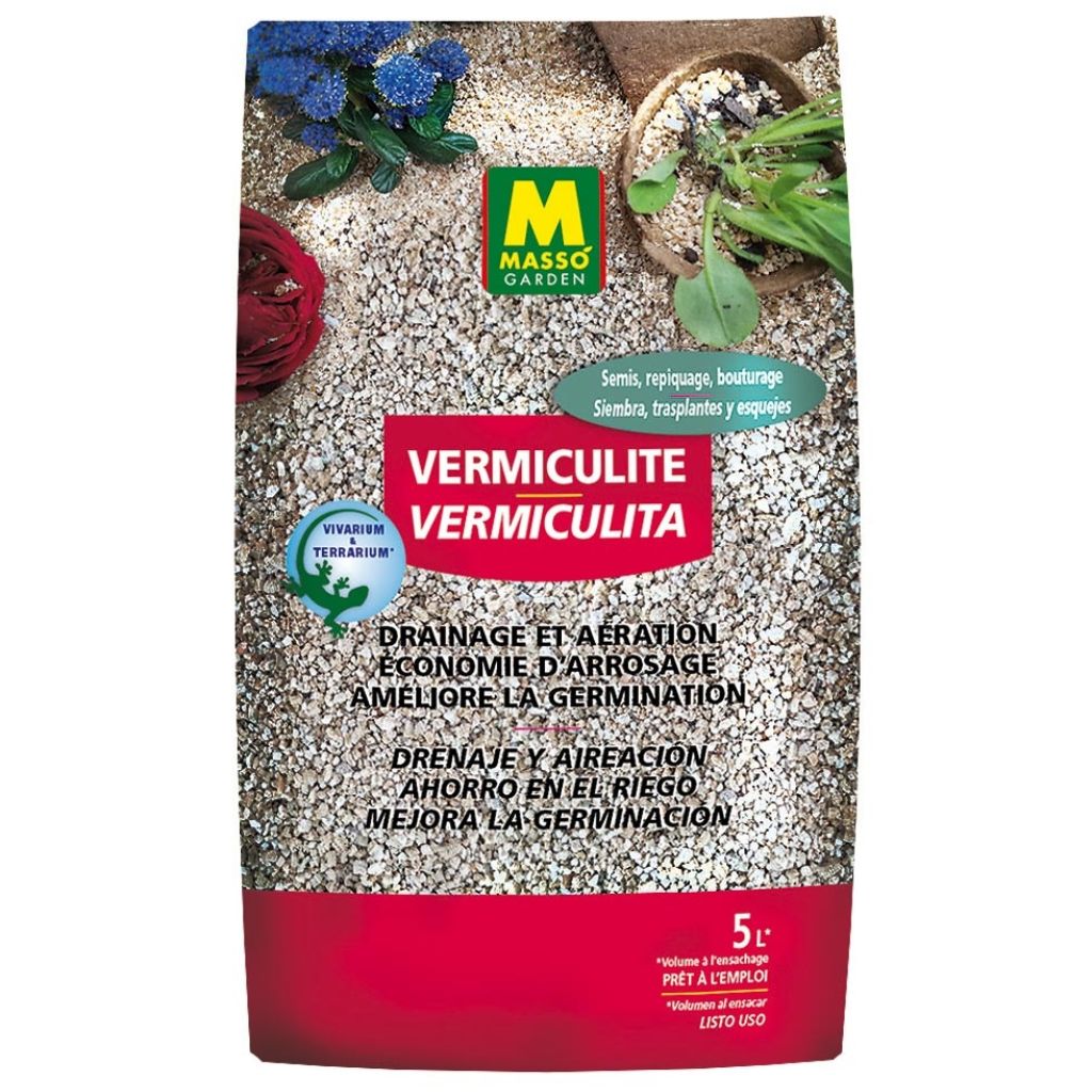 Masso Garden vermiculite in 5 litre bags