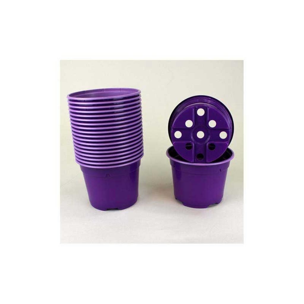 Round pot, colour Ø 10.5 cm (4in) - sold in packs of 20