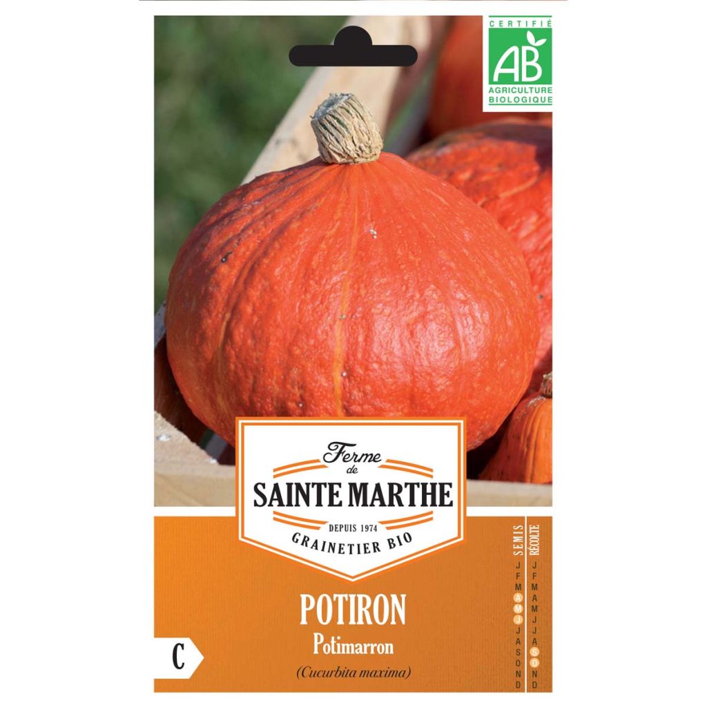 Squash Potimarron - Ferme de Sainte Marthe Seeds