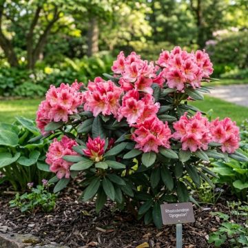 Rhododendron yakushimanum Djingestan 